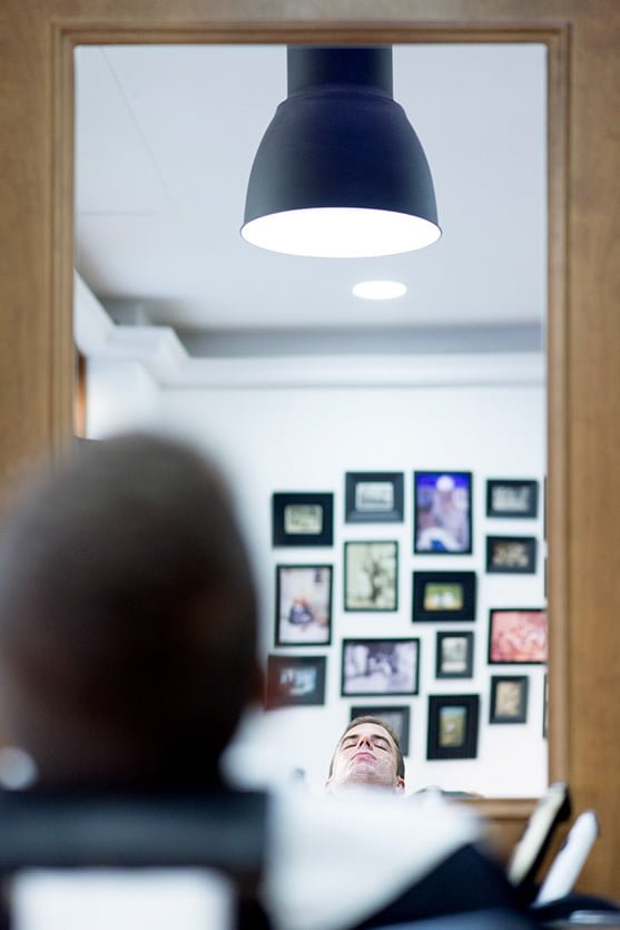 Novio en La barbería de Matogrande