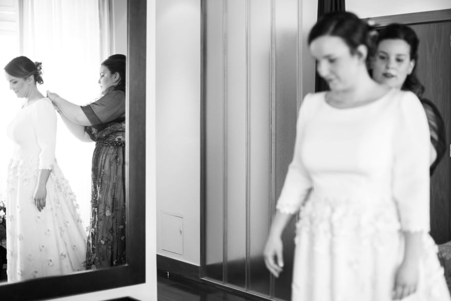 vestido de novia del Atelier Piedad Garcia Peña de Madrid