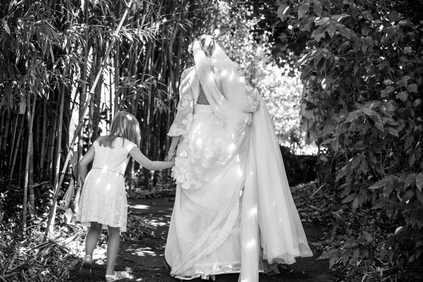 Novia en A Quinta da Auga