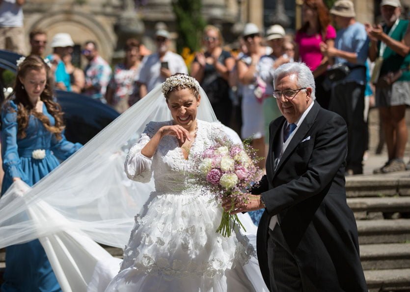 Boda en Santiago de Compostela