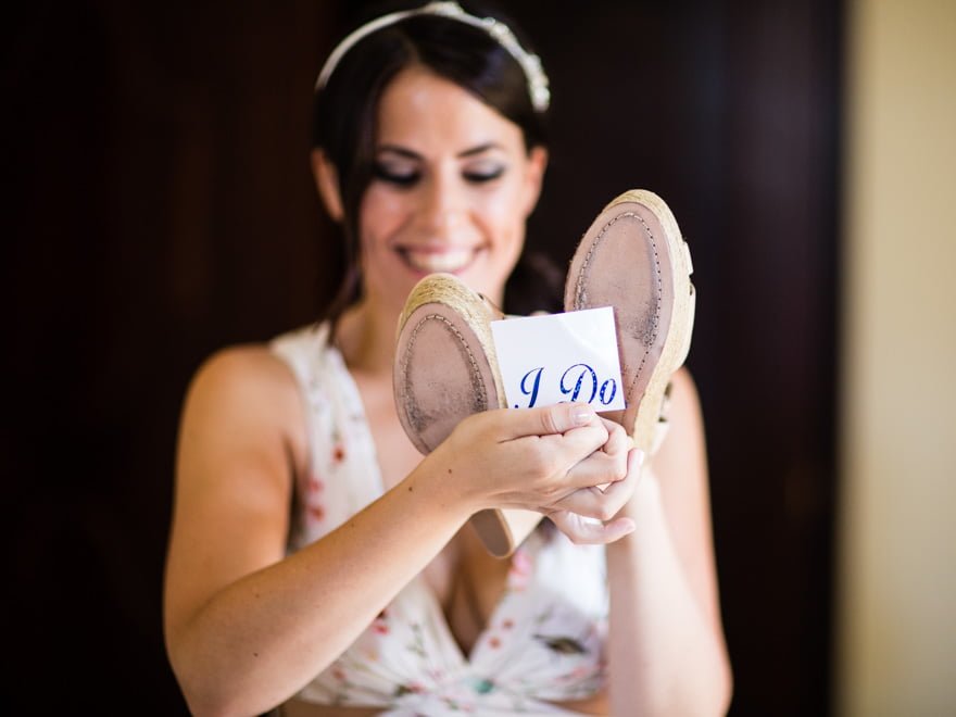 Pegatina I Do para suela de zapatos de boda